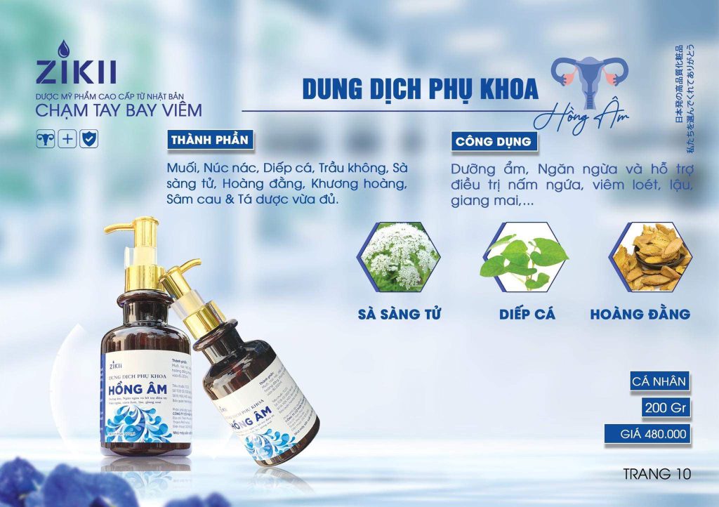 Công Dụng Của Dung Dịch Vệ Sinh Hồng Âm